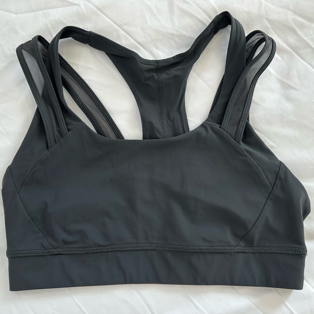 Lululemon Sports Bra Grey Size 8